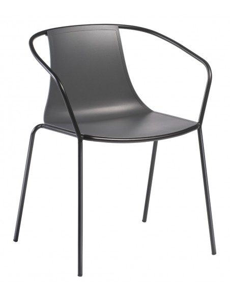 Kasia B cod.187A metal armchair by Gaber | Avant Garde