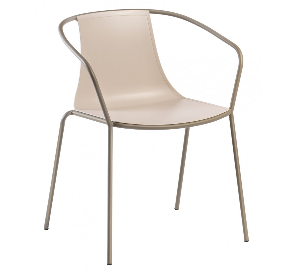 Kasia B cod.187A metal armchair by Gaber | Avant Garde