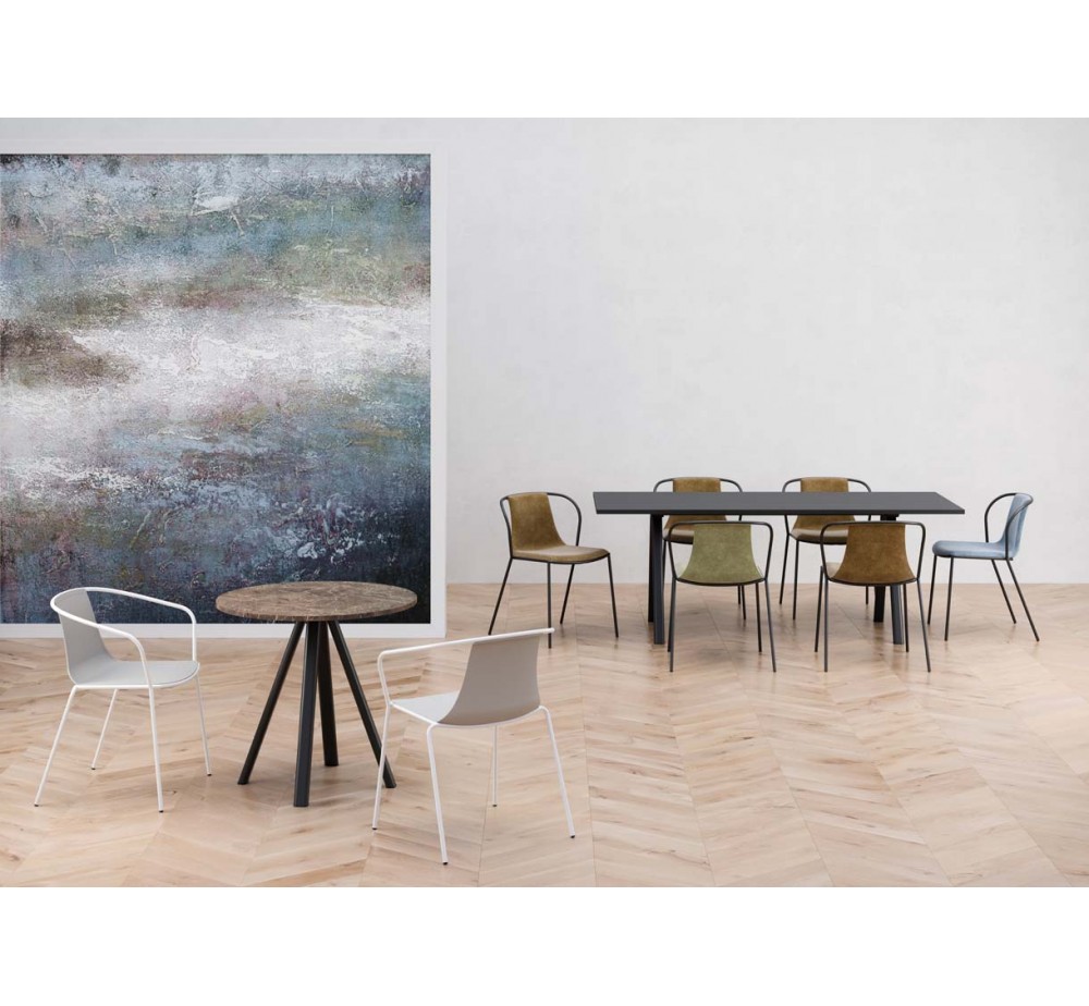 Kasia B cod.187A metal armchair by Gaber | Avant Garde