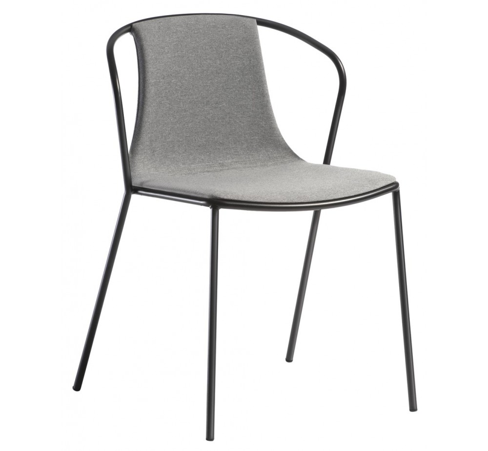 Kasia upholstered cod.186 καρέκλα μεταλλίκη της Gaber | Avant Garde