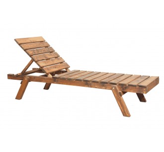 AVG252 sunlounger wooden