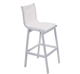 Remezzo aluminium bar stool