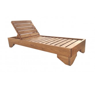 AVG255 sunlounger wooden