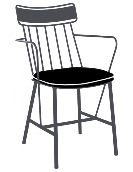 MERCY metal armchair - 2 years guarantee | Avant Garde