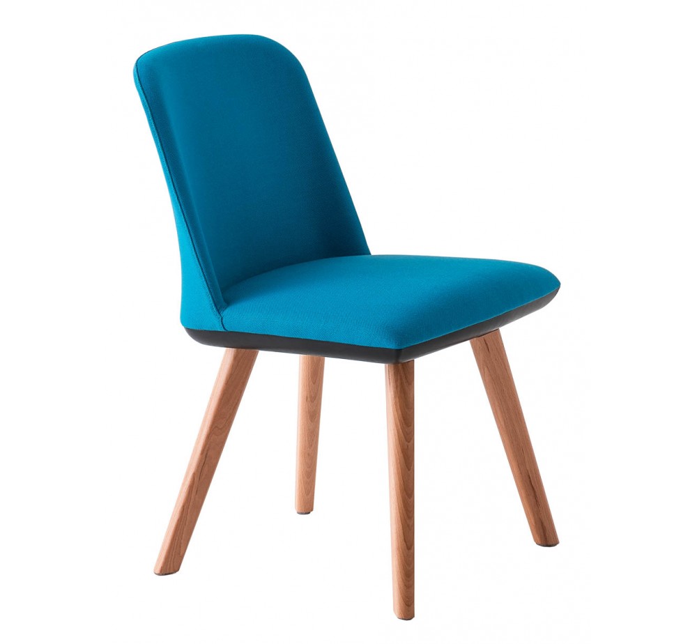 Manaa Slim BL cod.253 wooden chair by Gaber | Avant Garde