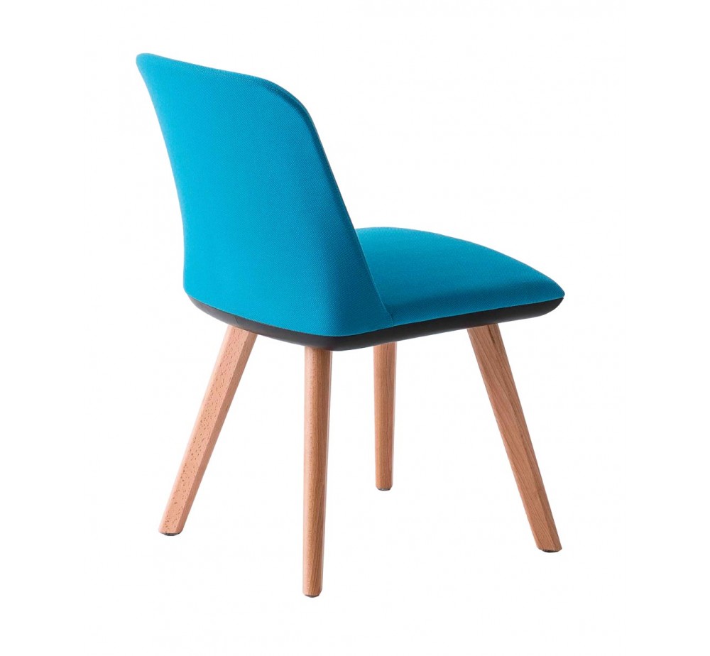 Manaa Slim BL cod.253 wooden chair by Gaber | Avant Garde