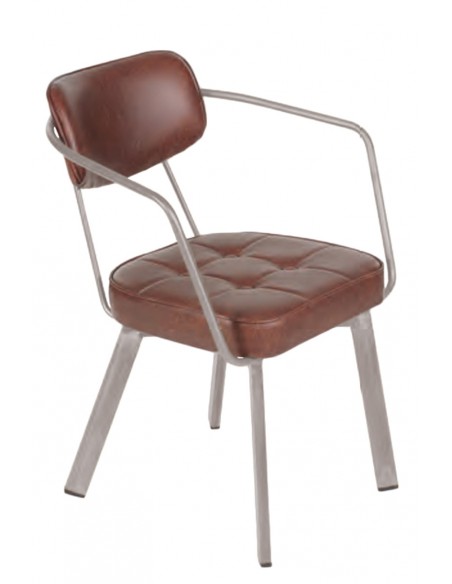 Corner-P metal armchair - 2 years guarantee | Avant Garde