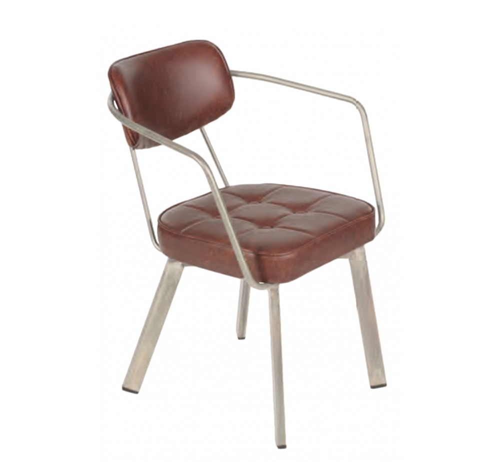 Corner-P metal armchair - 2 years guarantee | Avant Garde