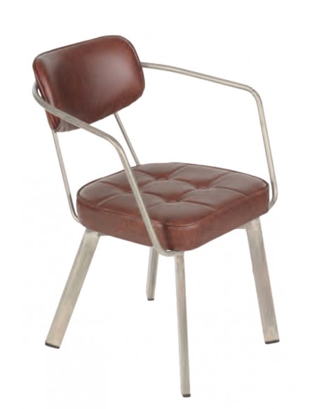 Corner-P metal armchair - 2 years guarantee | Avant Garde