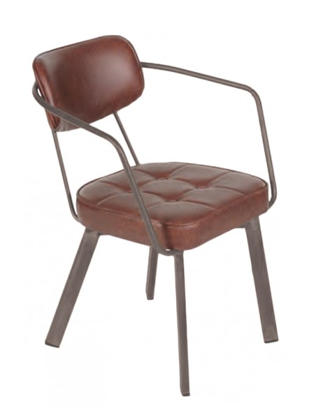 Corner-P metal armchair - 2 years guarantee | Avant Garde
