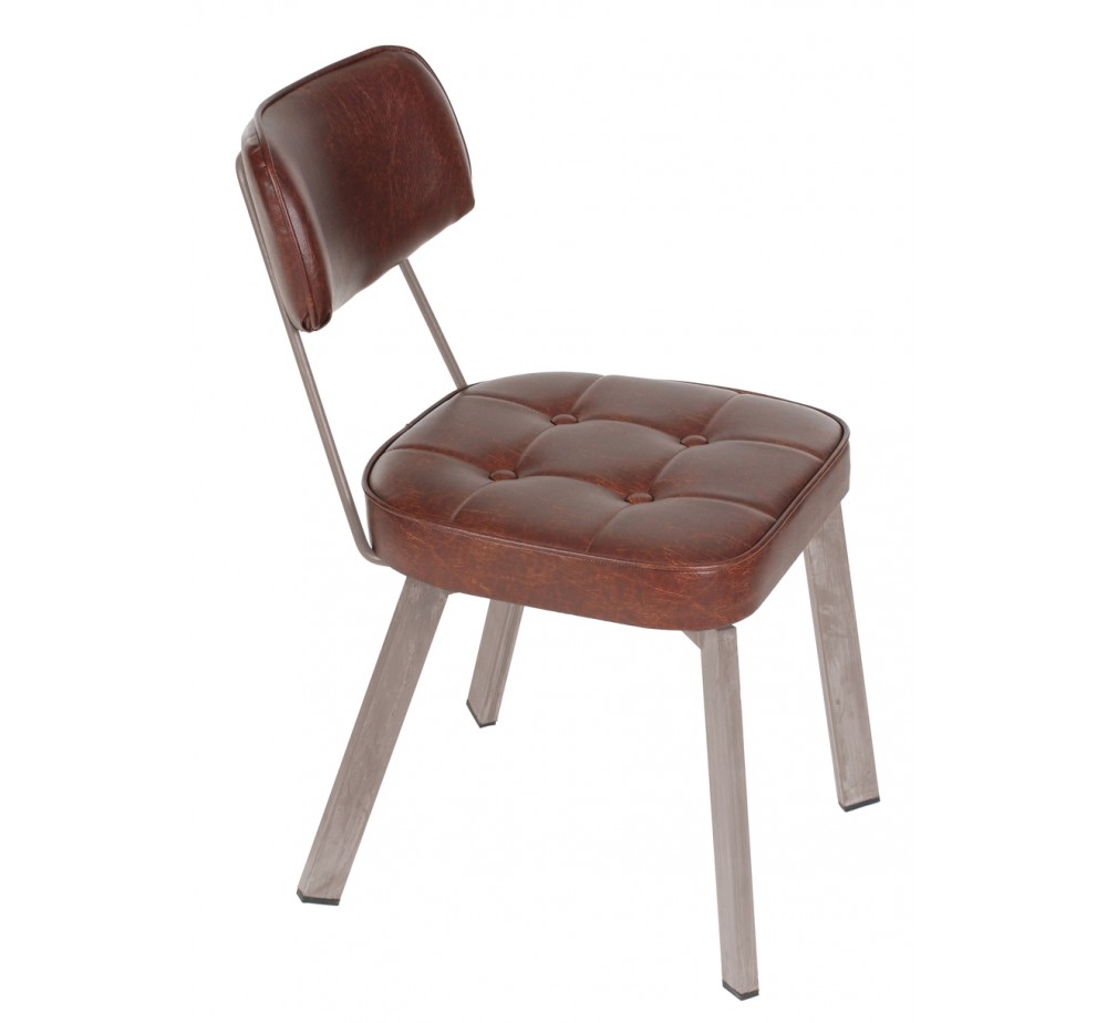 Corner-S metal chair | Avant Garde
