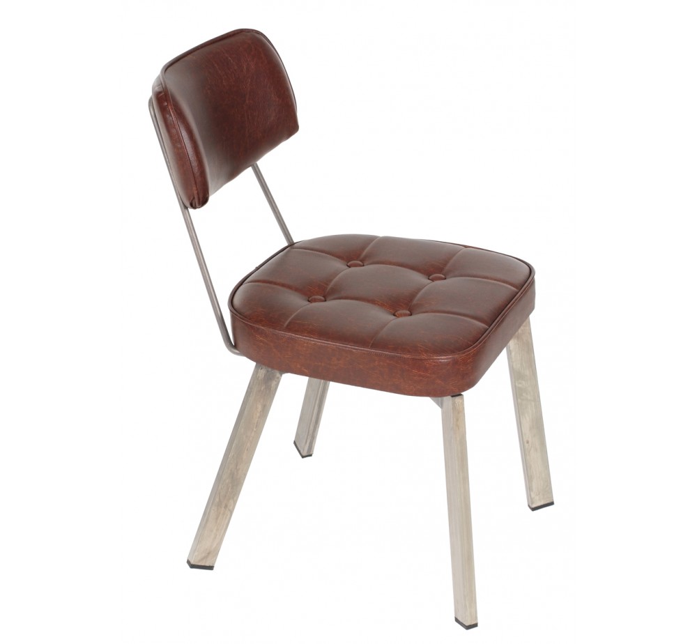 Corner-S metal chair | Avant Garde