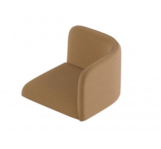 Panky seat with back and left armrest