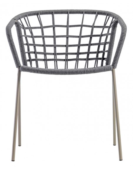 Sanela B metal armchair by Gaber | Avant Garde