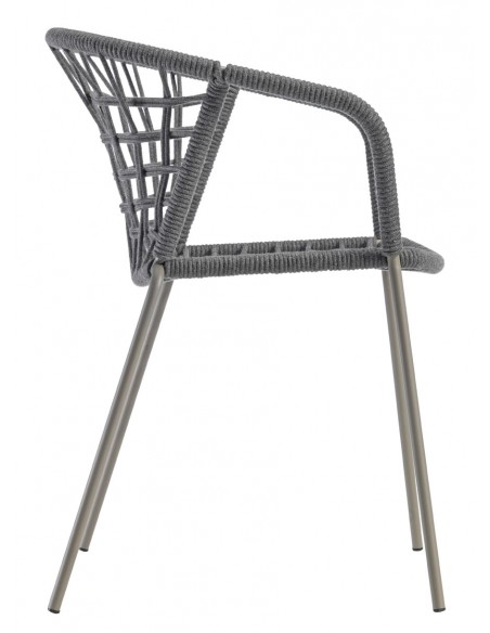 Sanela B metal armchair by Gaber | Avant Garde