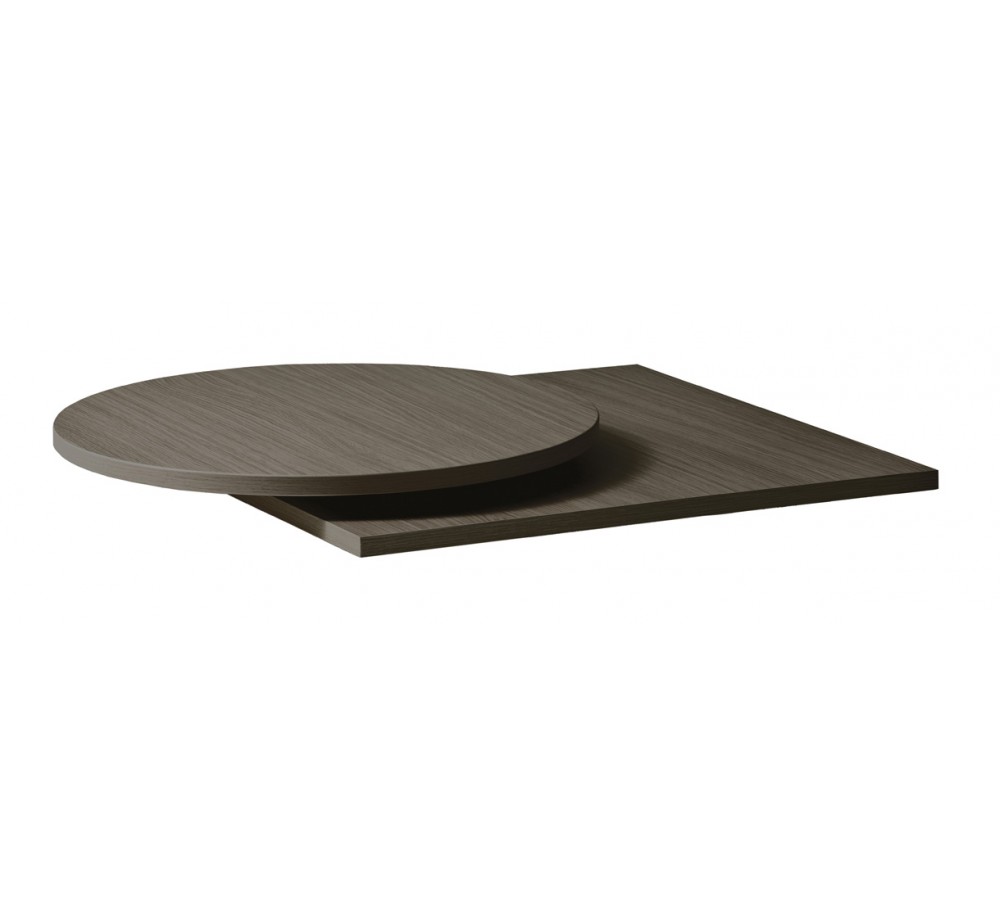 Special Laminated Round Surfaces 25mm with wood effect by Gaber | Avant Garde