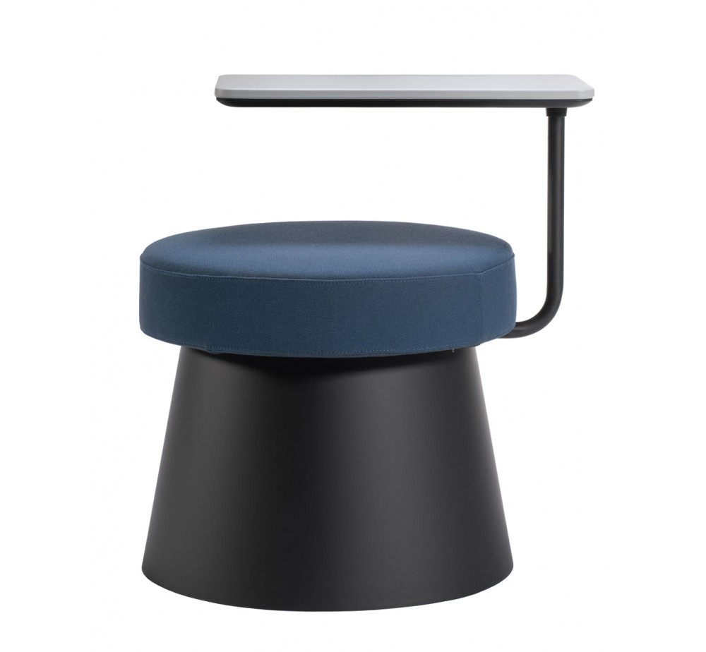 Salt 56 pouf with rotating tablet by Gaber | Avant Garde