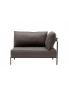 VA - Zinc and matt anthracite grey coated steel, embossed finish