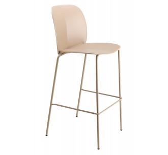 Bar Stool Mentha 2714 H65cm μεταλλικό σκαμπό
