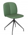 VN - Matt black coated steel, embossed finish