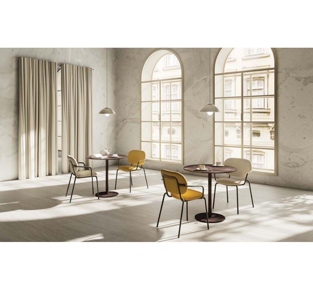 SI-SI Bold Art.2518 metal armchair by Scab | Avant Garde