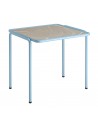 VO - Matt air-force blue coated steel, embossed finish