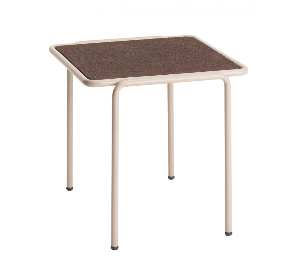Dress_Code square table Αrt.2743 cork top by Scab | Avant Garde