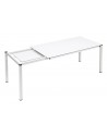 VB - Zinc and matt white coated steel, embossed finish