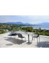 VA - Zinc and matt anthracite grey coated steel, embossed finish