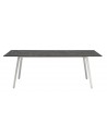 VB - Zinc and matt white coated steel, embossed finish