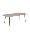 VE - Matt terracotta coated steel, embossed finish