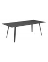 VN - Matt black coated steel, embossed finish