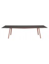 VE - Matt terracotta coated steel, embossed finish