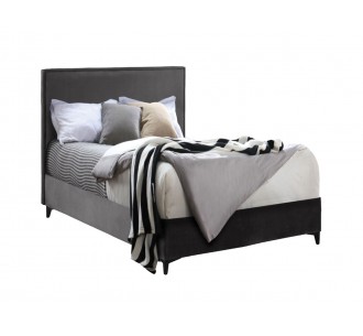 Break bed with storage space and mattress