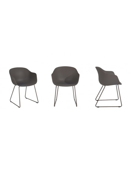 Globe-K Sled armchair by Papatya | Avant Garde