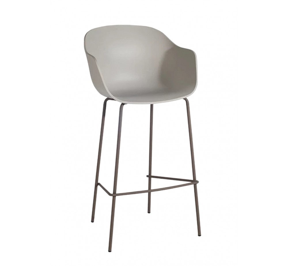 Globe-K metal bar stool  by Papatya | Avant Garde