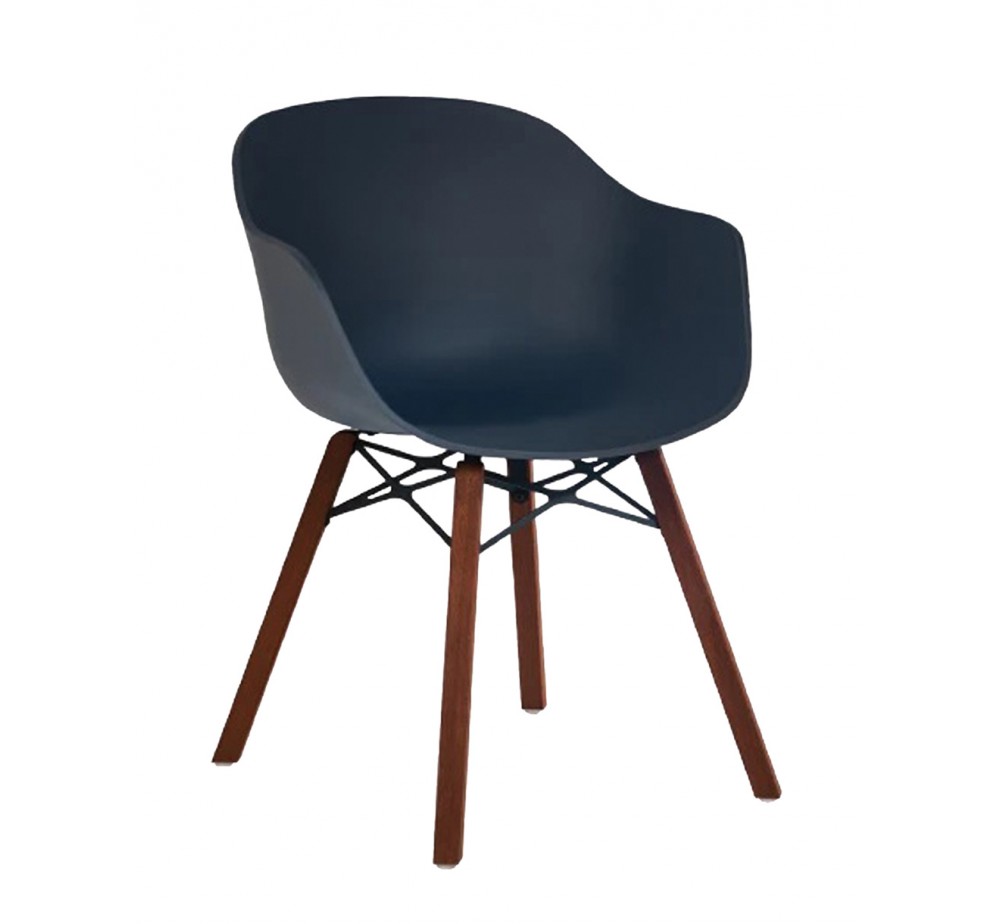 Globe-K Wox Iroko/Oak armchair by Papatya | Avant Garde