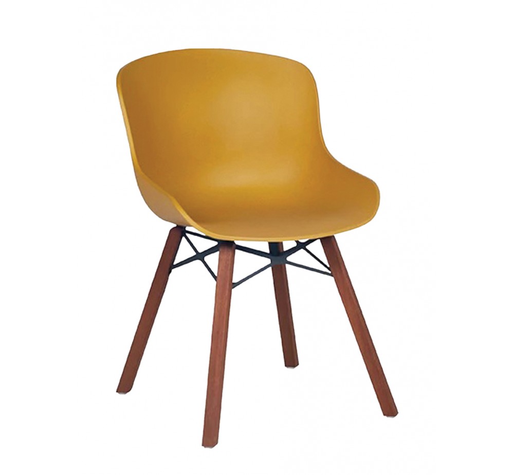 Globe-S Wox Iroko/Oak armchair by Papatya | Avant Garde