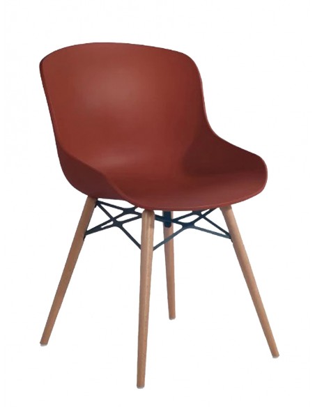 Globe-S Wox armchair with beench legs | Avant Garde