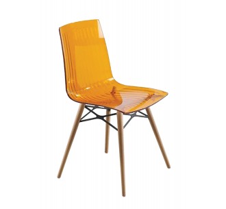 X-treme S Wox καρέκλα με ξύλινα πόδια