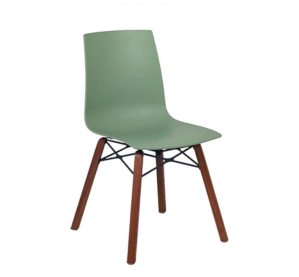 X-treme S Wox Pro Iroko/Oak καρέκλα με ξύλινα πόδια από Papatya | Avant Garde