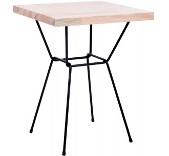 Keane metal table base
