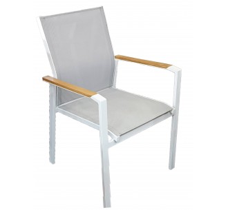 Sunnyside aluminium armchair