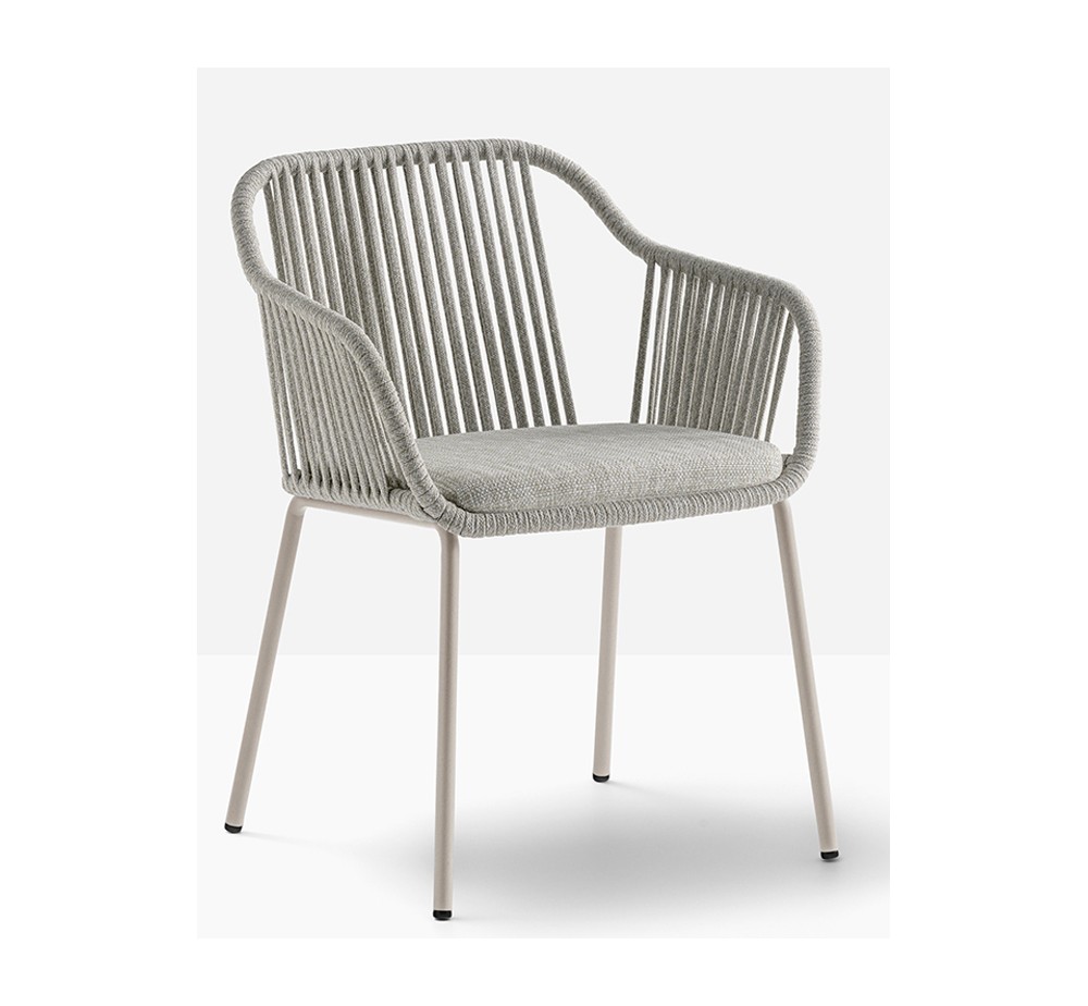 Babila twist 2795 πολυθρόνα μεταλλική by Pedrali | Avant Garde design