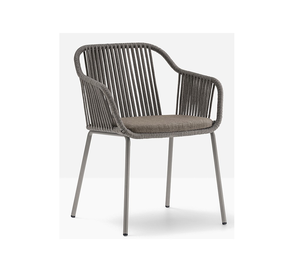 Babila twist 2795 metal armchair by Pedrali | Avant Garde design