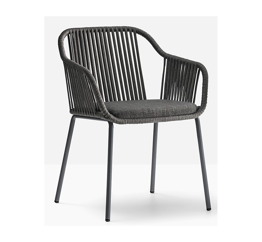 Babila twist 2795 metal armchair by Pedrali | Avant Garde design