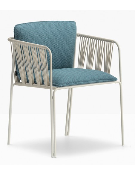Nari 6360 metal armchair by Pedrali |Avant Garde design