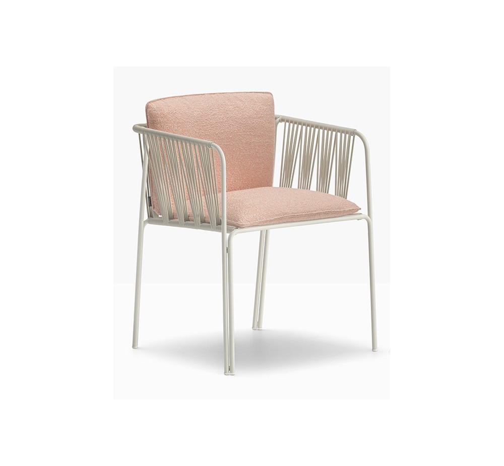 Nari 6360 metal armchair by Pedrali |Avant Garde design