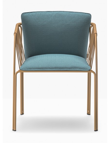 Nari 6360 metal armchair by Pedrali |Avant Garde design