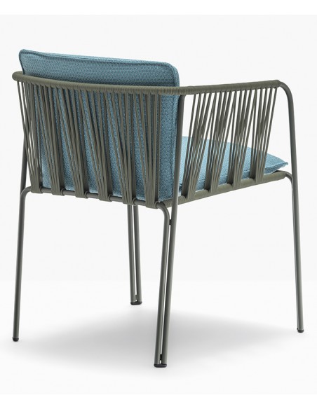 Nari 6360 metal armchair by Pedrali |Avant Garde design